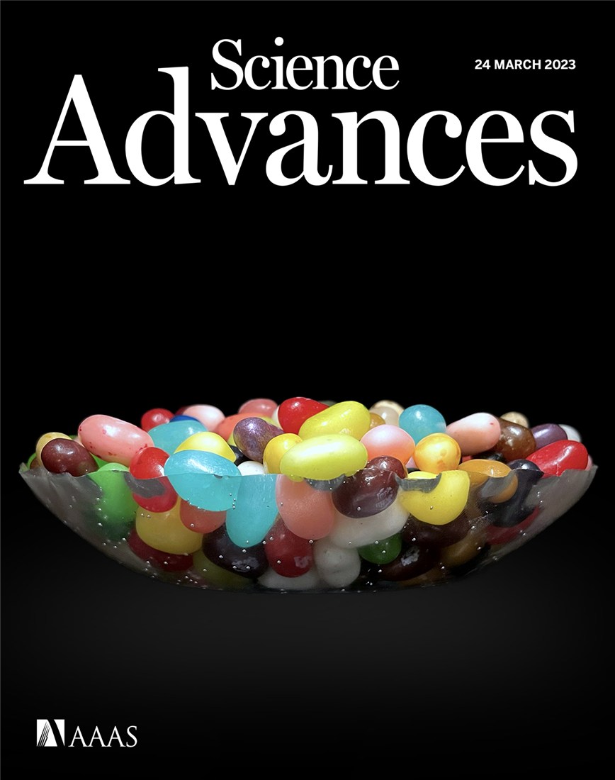 Science Advances cover, 24 March 2023