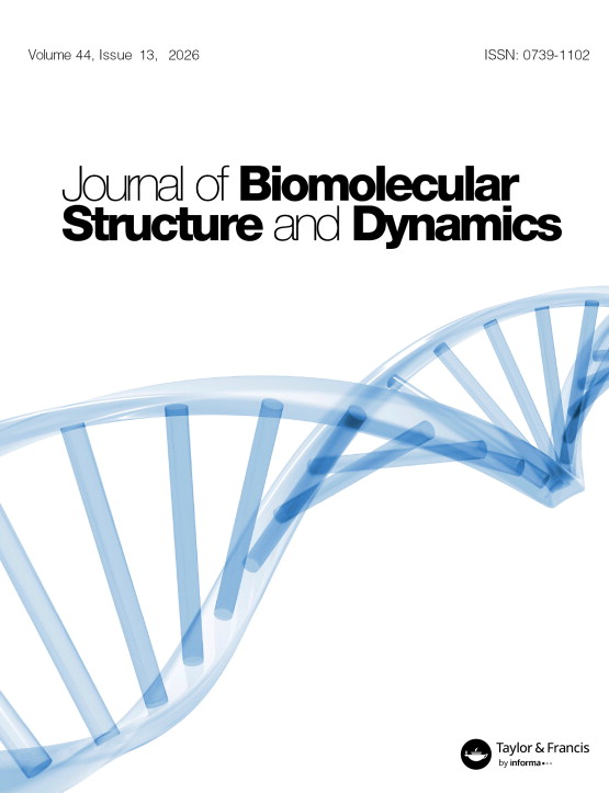 Journal of Biomolecular Structure and Dynamics cover, used as a journal illustration